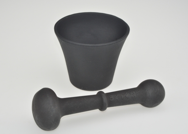 Gewürzmörser Stößer Kräuter-Zerkleinerer aus Gusseisen mit Stößel 18 cm